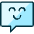 Messages Bubble Square Smile Icon from Ultimate Duotone Set