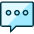 Messages Bubble Square Typing 1 icon - Free transparent PNG, SVG. No sign up needed.