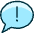 Messages Bubble Warning icon - Free transparent PNG, SVG. No sign up needed.