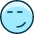 Smiley Cheeky Icon from Ultimate Duotone Set