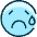 Smiley Crying Icon from Ultimate Duotone Set