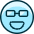 Smiley Glasses Icon from Ultimate Duotone Set