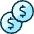 Accounting Coins Icon from Ultimate Duotone Set