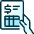 Accounting Invoice Hand Icon from Ultimate Duotone Set | Free Download as SVG Vector and Transparent PNG | Streamline icons