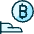 Crypto Currency Bitcoin Give Icon from Ultimate Duotone Set