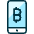 Crypto Currency Bitcoin Smartphone icon - Free transparent PNG, SVG. No sign up needed.