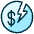 Currency Dollar Break icon - Free transparent PNG, SVG. No sign up needed.