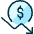 Currency Dollar Decrease Icon from Ultimate Duotone Set | Free Download as SVG Vector and Transparent PNG | Streamline icons