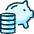 Saving Piggy Coins Icon from Ultimate Duotone Set