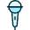 Microphone Karaoke Icon from Ultimate Duotone Set