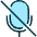 Microphone Off Icon from Ultimate Duotone Set