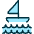 Sailing Boat Water Icon from Ultimate Duotone Set