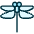 Flying Insect Dragonfly 2 icon - Free transparent PNG, SVG. No sign up needed.
