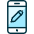 Phone Action Edit Icon from Ultimate Duotone Set | Free Download as SVG Vector and Transparent PNG | Streamline icons