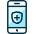 Phone Action Shield Icon from Ultimate Duotone Set | Free Download as SVG Vector and Transparent PNG | Streamline icons