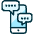 Phone Chatting Icon from Ultimate Duotone Set