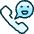 Phone Actions Smile Icon from Ultimate Duotone Set