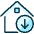 Real Estate Action House Download Icon from Ultimate Duotone Set