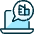 Real Estate App Building Laptop Icon from Ultimate Duotone Set