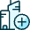 Real Estate Action Building Add Icon from Ultimate Duotone Set