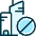 Real Estate Action Building Disable Icon from Ultimate Duotone Set