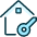 Real Estate Action House Key Icon from Ultimate Duotone Set
