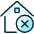 Real Estate Action House Remove icon - Free transparent PNG, SVG. No sign up needed.