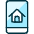 Real Estate App House Smartphone Icon from Ultimate Duotone Set