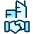 Real Estate Deal Shake Building Icon from Ultimate Duotone Set