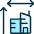 Real Estate Dimensions Building Icon from Ultimate Duotone Set