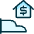 Real Estate Insurance Dollar Hand 1 Icon from Ultimate Duotone Set