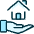 Real Estate Insurance House Icon from Ultimate Duotone Set