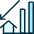 Real Estate Market House Decrease Icon from Ultimate Duotone Set