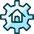 Real Estate Settings House 1 Icon from Ultimate Duotone Set