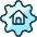 Real Estate Settings House Icon from Ultimate Duotone Set
