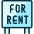 Real Estate Sign For Rent Icon from Ultimate Duotone Set