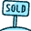 Real Estate Sign Sold icon - Free transparent PNG, SVG. No sign up needed.