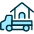 Real Estate Truck House Icon from Ultimate Duotone Set