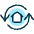 Real Estate Update House Sync Icon from Ultimate Duotone Set