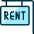 Real Estate Sign Rent icon - Free transparent PNG, SVG. No sign up needed.