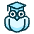 Study Owl icon - Free transparent PNG, SVG. No sign up needed.