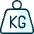 Shipment Weight Kg icon - Free transparent PNG, SVG. No sign up needed.