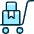 Warehouse Cart Package Ribbon Icon from Ultimate Duotone Set