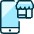 Mobile Shopping Shop Icon from Ultimate Duotone Set