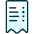 Receipt Slip 1 icon - Free transparent PNG, SVG. No sign up needed.