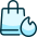 Shopping Bag Fire Icon from Ultimate Duotone Set