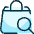 Shopping Bag Search icon - Free transparent PNG, SVG. No sign up needed.