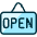 Shop Sign Open 1 icon - Free transparent PNG, SVG. No sign up needed.