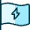 Flag Flash Icon from Ultimate Duotone Set