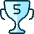 Gaming Trophy 5 icon - Free transparent PNG, SVG. No sign up needed.